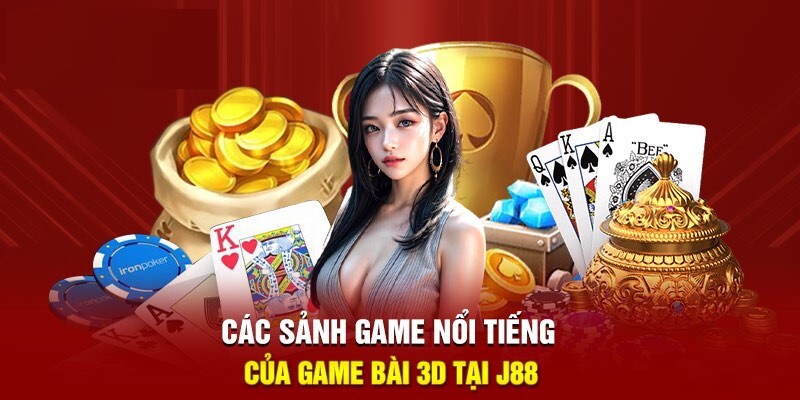 Các sảnh bài nổi tiếng tại nhà cái